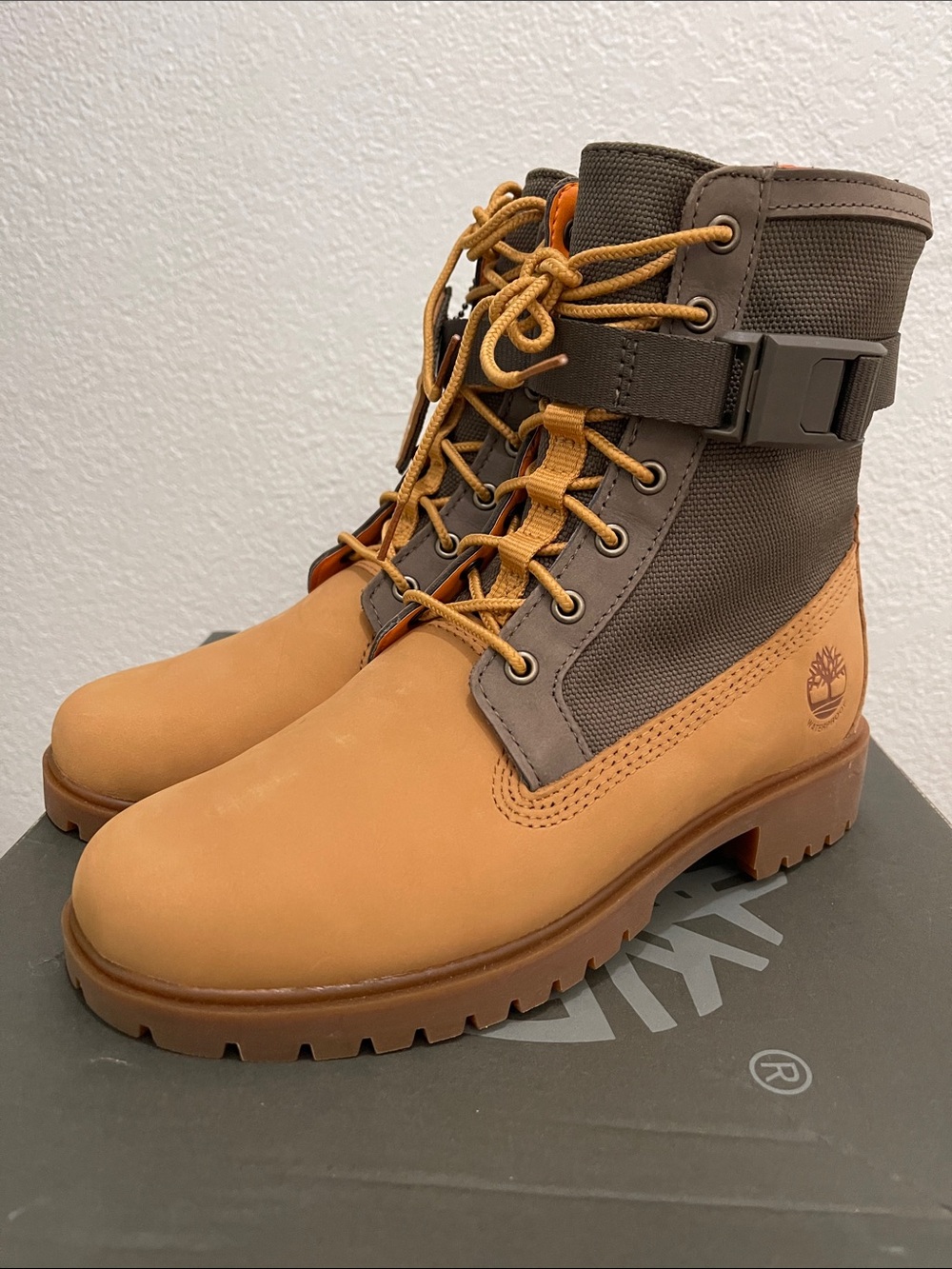 Timberland Jayne Wheat Nubuck Rugged Boots